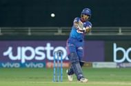 Shikhar Dhawan in action for Delhi Capitals - IPL 2021 (Image Courtesy: IPL Twitter)